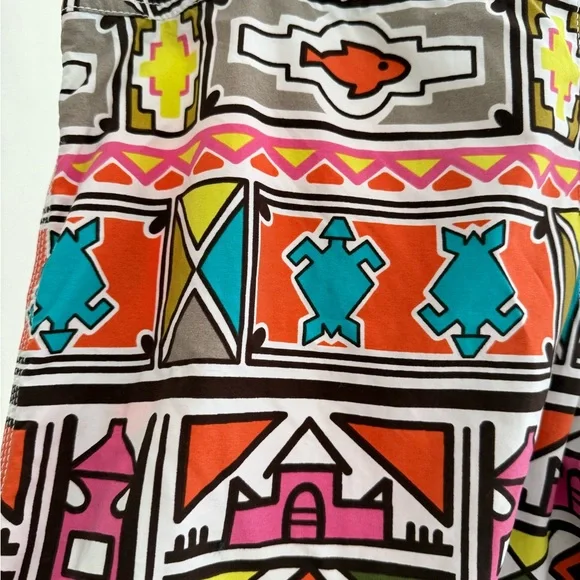 Vilebrequin Multicolor Graphic Swim Shorts Men's L. NWT. Includes pouch.